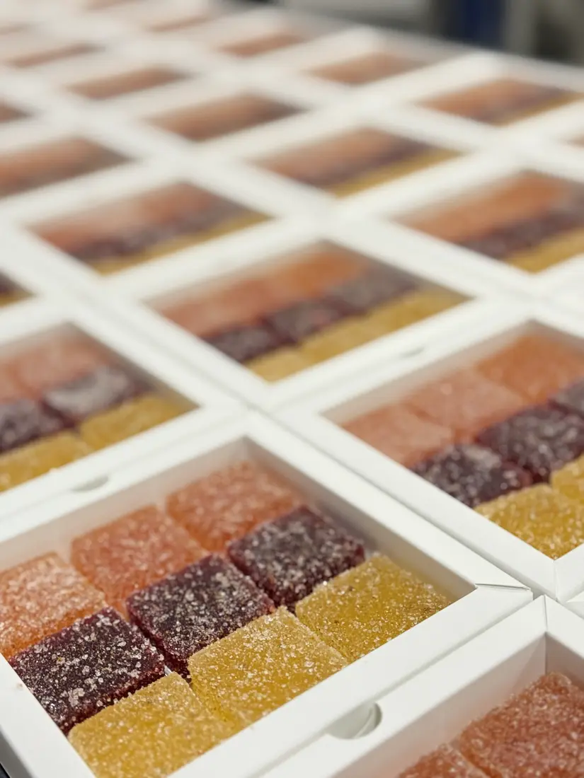 Coffret de 9 pâtes de fruits